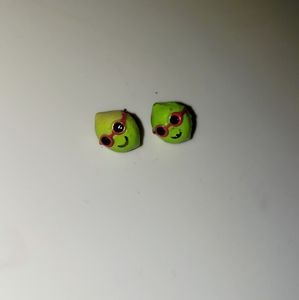 True 1980s vintage limes w/sunglasses earrings